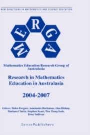 Cover of: Research In Mathematics Education In Australasia 20042007