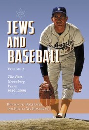 Cover of: Jews and Baseball Volume 2