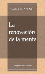 Cover of: Cenovacion de la Mento