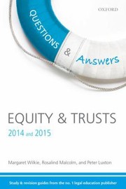 Cover of: Equity Trusts 2014 2015