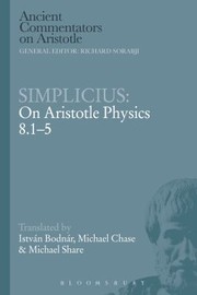 Cover of: Simplicius
            
                Ancient Commentators on Aristotle
