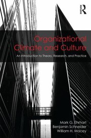 Cover of: Organizational Climate And Culture An Introduction To Theory Research And Practice Series In Organization And Management Ser