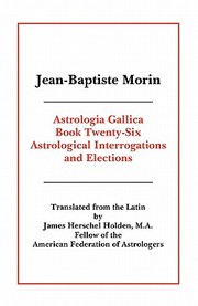 Cover of: Astrologia Gallica Book 26