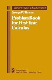 Cover of: Problem Book for First Year Calculus
            
                Problem Books in Mathematics
