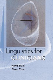 Cover of: Linguistics For Clinicians