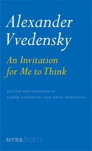 Cover of: An Invitation For Me To Think