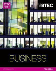 Cover of: Btec Firsts In Business