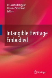 Cover of: Intangible Heritage Embodied by 