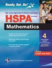 Hspa Mathematics by Mel Friedman