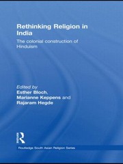 Cover of: Rethinking Religion In India The Colonial Construction Of Hinduism