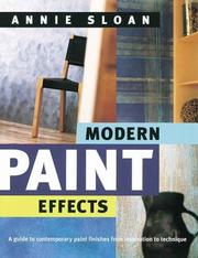 Cover of: Modern Paint Effects: A Guide to Contemporary Paint Finishes from Inspiration to Technique