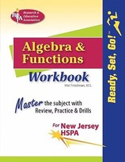 Cover of: Algebra And Functions Workbook Njhspa Ready Set Go