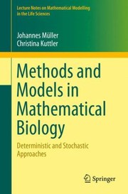Cover of: Mathematical Models in Biology
            
                Lecture Notes on Mathematical Modelling in the Life Sciences