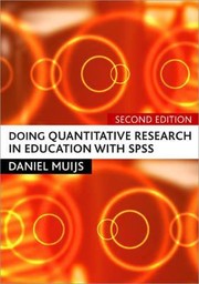 Cover of: Doing Quantitative Research In Education With Spss by Daniel Muijs