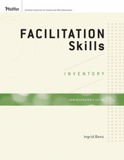 Cover of: Facilitation Skills Inventory Administrators Guide Set