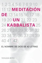 Cover of: Meditacion de un Kabbalista