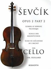 Cover of: Sevcik for Cello  Opus 2 Part 2