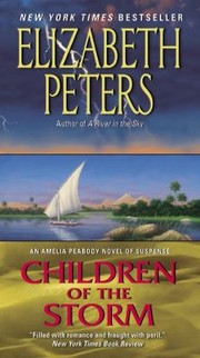 Cover of: Children of the Storm
            
                Amelia Peabody Mysteries Paperback by 