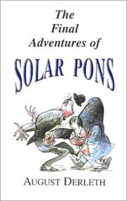 Final Adventures of Solar Pons