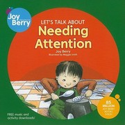 Cover of: Needing Attention by 