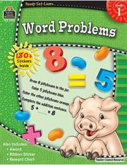 Cover of: Word Problems Grade 1 With 180 Stickers
            
                ReadySetLearn