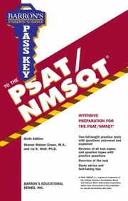 Cover of: Pass Key to the PSATNMSQT
            
                Barrons Pass Key to the PSATNMSQT