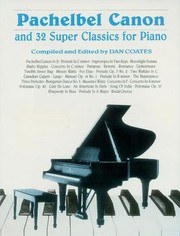 Cover of: Pachelbel Canon  32 Super Classics for Piano