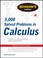 Cover of: Schaums Outline Of 3000 Solved Problems In Calculus