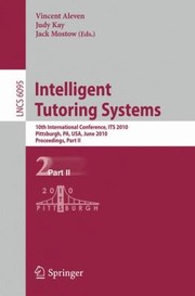 Cover of: Intelligent Tutoring Systems by 