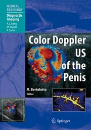 Cover of: Color Doppler Us of the Penis
            
                Medical Radiology  Diagnostic Imaging by 