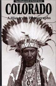 Cover of: Colorado, a History in Photographs: A History in Photograph