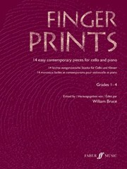 Cover of: Fingerprints 14 Easy Contemporary Pieces For Cello And Piano Grades 14