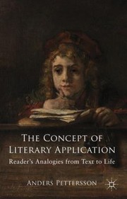 Cover of: The Concept Of Literary Application Readers Analogies From Text To Life