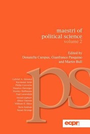 Maestri Of Political Science cover