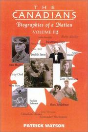 Cover of: The Canadians, Volume III: Biographies of a Nation (Canadians)