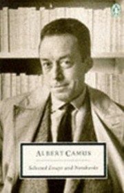 Selected essays and notebooks