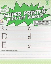 Cover of: Super Printer WipeOff Boards With Marker