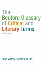 Cover of: The Bedford Glossary Of Critical And Literary Terms