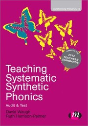 Cover of: Teaching Systematic Synthetic Phonics Audit And Test