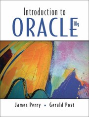 Cover of: Introduction To Oracle 10g