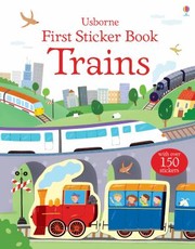 Cover of: First Sticker Book Trains