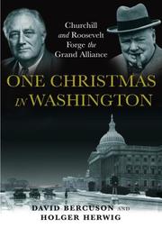 Cover of: One Christmas in Washington: The Alliance That Won the War