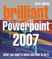 Cover of: Brilliant Microsoft Powerpoint 2007