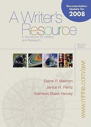 Cover of: A Writers Resource Spiral Update with Catalyst 20