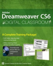 Adobe Dreamweaver Cs6 Digital Classroom by AGI Creative Team