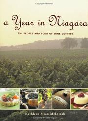 Cover of: A year in Niagara: the people and food of wine country