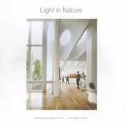 Cover of: Light In Nature North Carolina Museum Of Art Fishers Island House by 