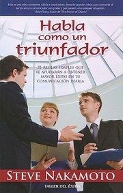Cover of: Habla Como un Triunfador
