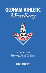 Cover of: Oldham Athletic Miscellany
            
                Miscellany