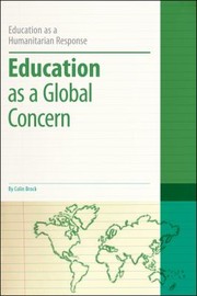 Cover of: Education As A Global Concern